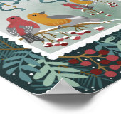 Das Winter Earth Song Green Poster (Ecke)