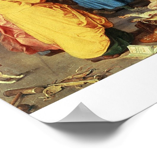 Das Winterfest, Ansammlung am bayerischen Staat Poster (Ecke)