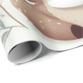 Das Winterwonderland von Reindeer Geschenkpapier (Rolleneckpunkt)