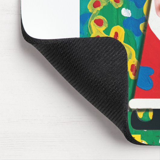 Das Winterwunderland von Santa - Kinder Kunst für Mousepad (Ecke)