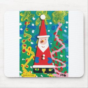 Das Winterwunderland von Santa - Kinder Kunst für Mousepad