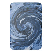 Das wirbelnde Curling... Badematte (Vorderseite Vertikal)