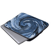 Das wirbelnde Curling... Laptopschutzhülle (Vorne Knopf)
