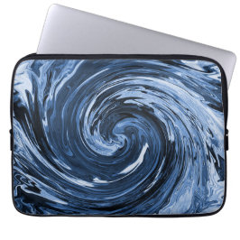 Das wirbelnde Curling... Laptopschutzhülle