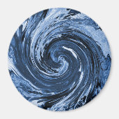 Das wirbelnde Curling... Magnet (Vorne)