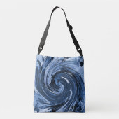 Das wirbelnde Curling... Tragetaschen Mit Langen Trägern (Rückseite)