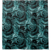 Das wirbelnde Meer...... Duschvorhang (Vorderseite)