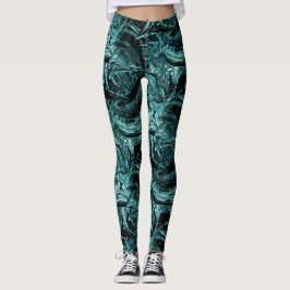 Das wirbelnde Meer...... Leggings