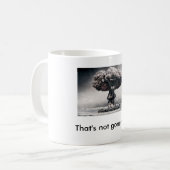 Das wird nicht gut… gegangen kaffeetasse (Vorderseite Links)