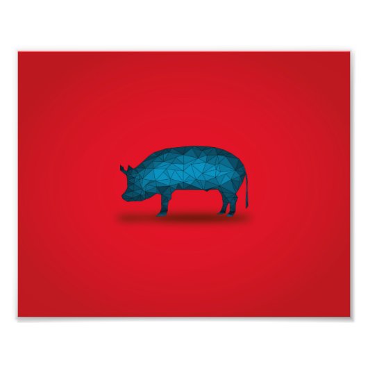 Das wird Pig... Fotodruck (Vorne)