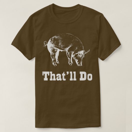 Das wird Pig Funny Graphic machen T-Shirt (Design vorne)