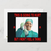 DAS WIRD SCHWER, DU NICHT ICH. POSTKARTE (Vorne/Hinten)