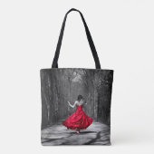 Das Wirken in der Woods Lady in Rot Tasche (Rückseite)