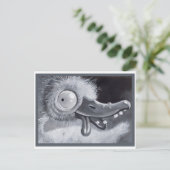 Das wirklich hässliche Duckling Postkarte (Stehend Vorderseite)