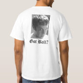 Das wirkliche plötzlicher TodesShirt T-Shirt (Rückseite)