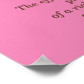 Das wirkungsvolle, glühende Gebet Poster (Ecke)