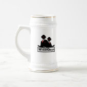 Das WiseGuys Bierglas (Links)