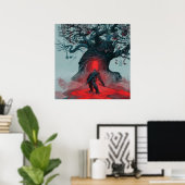 Das Witcher-Game-Artwork Poster (Heimbüro)