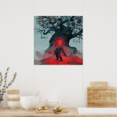 Das Witcher-Game-Artwork Poster (Küche)