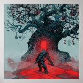 Das Witcher-Game-Artwork Poster (Vorne)