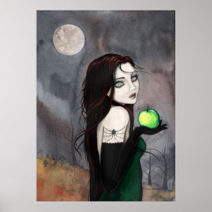 Das Witwe Gothic Fantasy Hexen Poster