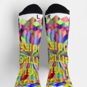 Das "Wo" des Zitats Socken (Oben)