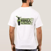 Das Wodkilla Ninja der J-Gesetze Hochschul" T-Shirt (Rückseite)