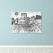 Das Wohl des Papstes Pius V Leinwanddruck (Insitu (Holzboden))