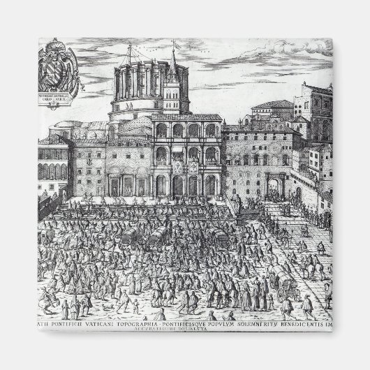 Das Wohl des Papstes Pius V Magnet (Vorne)