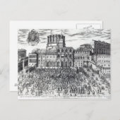 Das Wohl des Papstes Pius V Postkarte (Vorne/Hinten)