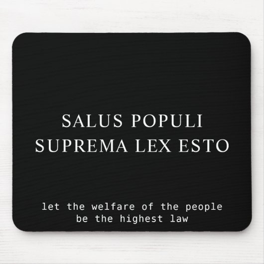 Das Wohlergehen der Menschen in Lateinamerika Zita Mousepad (Vorne)