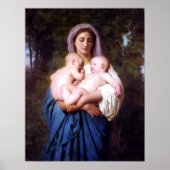 Das Wohltätigkeit Poster von Master Bouguereau (Vorne)