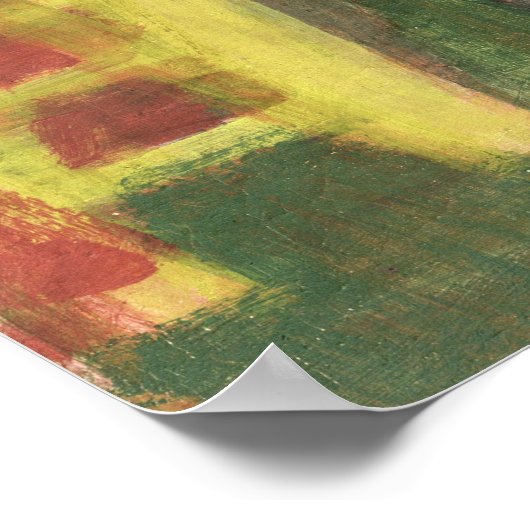 Das Wohnzimmer, 1920 Poster (Ecke)