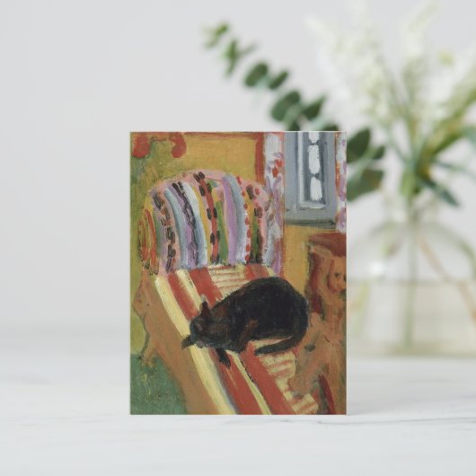 Das Wohnzimmer, 1920 Postkarte (Stehend Vorderseite)