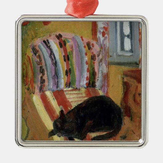 Das Wohnzimmer, 1920 Silbernes Ornament (Vorne)