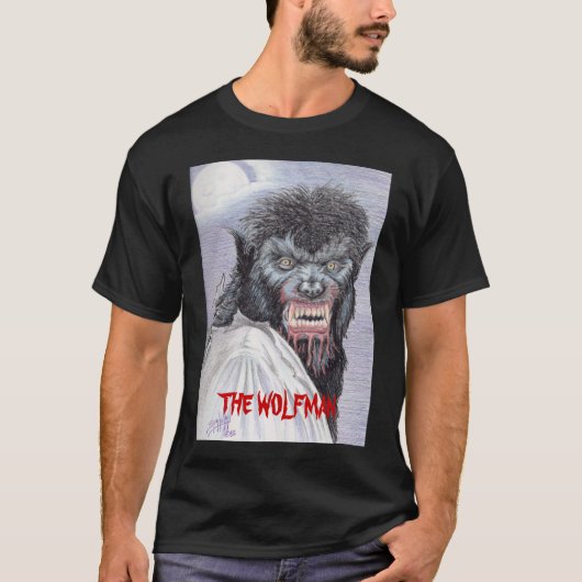 DAS WOLFMAN T-Shirt (Vorderseite)