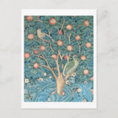 Das Woodpecker-Tapisserie, Details der Spechte Postkarte (Vorderseite)
