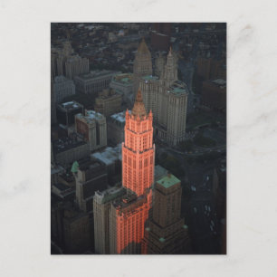 Das Woolworth-Gebäude Postkarte