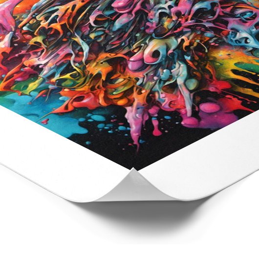 Das Word-Poster Poster (Ecke)