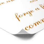 Das Wordsmith Poster #2 (Ecke)