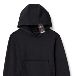 Das WORK LOVE BALANCE Rücken Script & Flügel Desig Hoodie