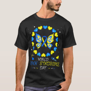 Das World Down Syndrome Day Awareness Socks Down R T-Shirt