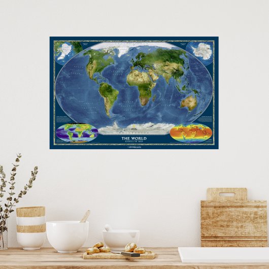 Das World Gigantic Wall Poster (Küche)