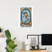 Das World Tarot Card Poster (Heimbüro)