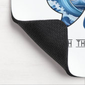 Das Wort "Catch The Blue Wave"-Abstimmung Kamala P Mousepad (Ecke)