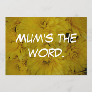 Das Wort der Mama Einladung