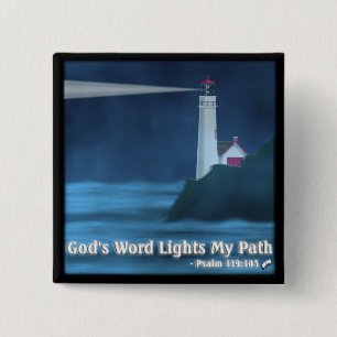 Das Wort des Gottes beleuchtet meinen Weg - Button