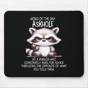 Das Wort des Tages: Eine Person, die ständig Mousepad