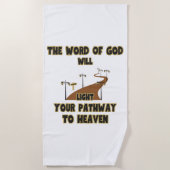 Das Wort Gottes wird das Badetuch leicht machen (Vorderseite)