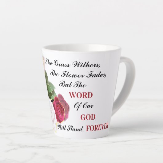 Das Wort Gottes wird ewig stehen Milchtasse (Rechte Ecke)